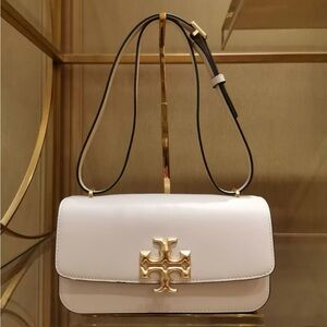 NWT TORY BURCH
Small Eleanor Rectangular Bag In New Cream